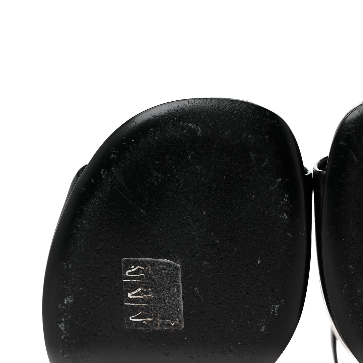 Fendi Calfskin Fendi First 95mm Slide Sandals 38 Black 8 of 10