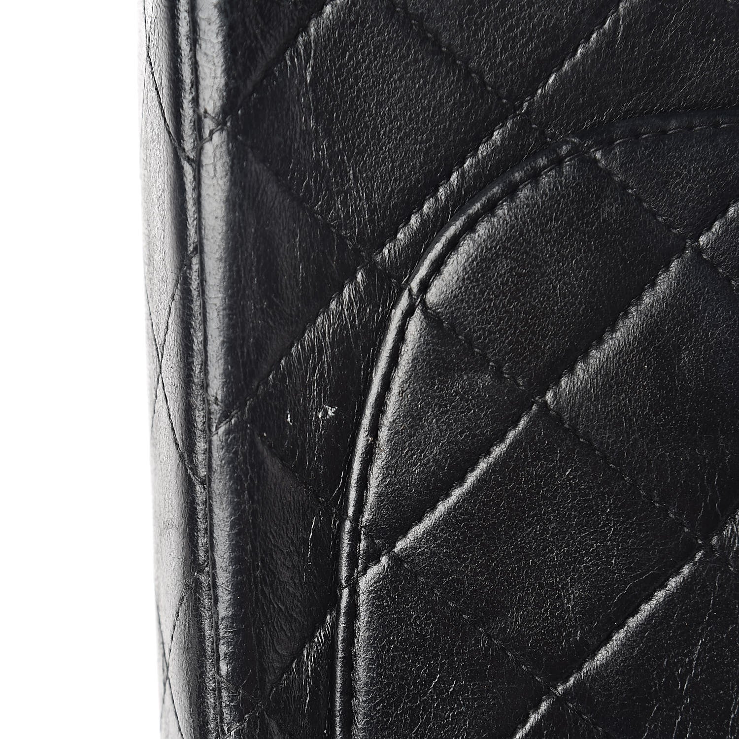 Chanel Lambskin Quilted Medium Double Flap Black 14 of 14