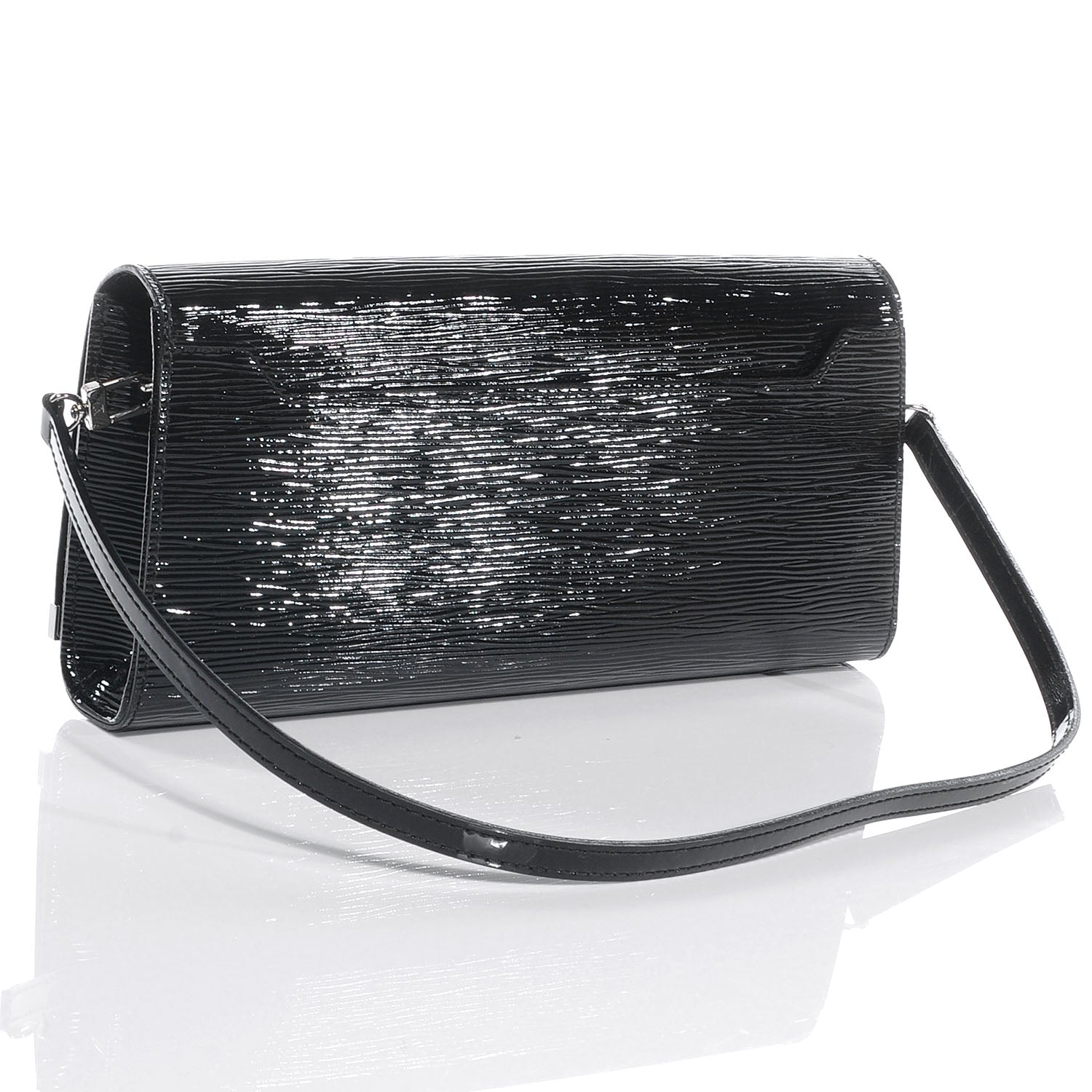Louis Vuitton Electric Epi Sevigne Clutch Black 3 of 8