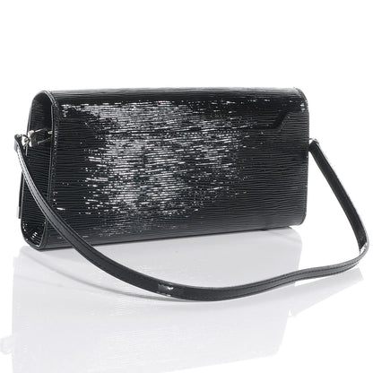 Louis Vuitton Electric Epi Sevigne Clutch Black 3 of 8