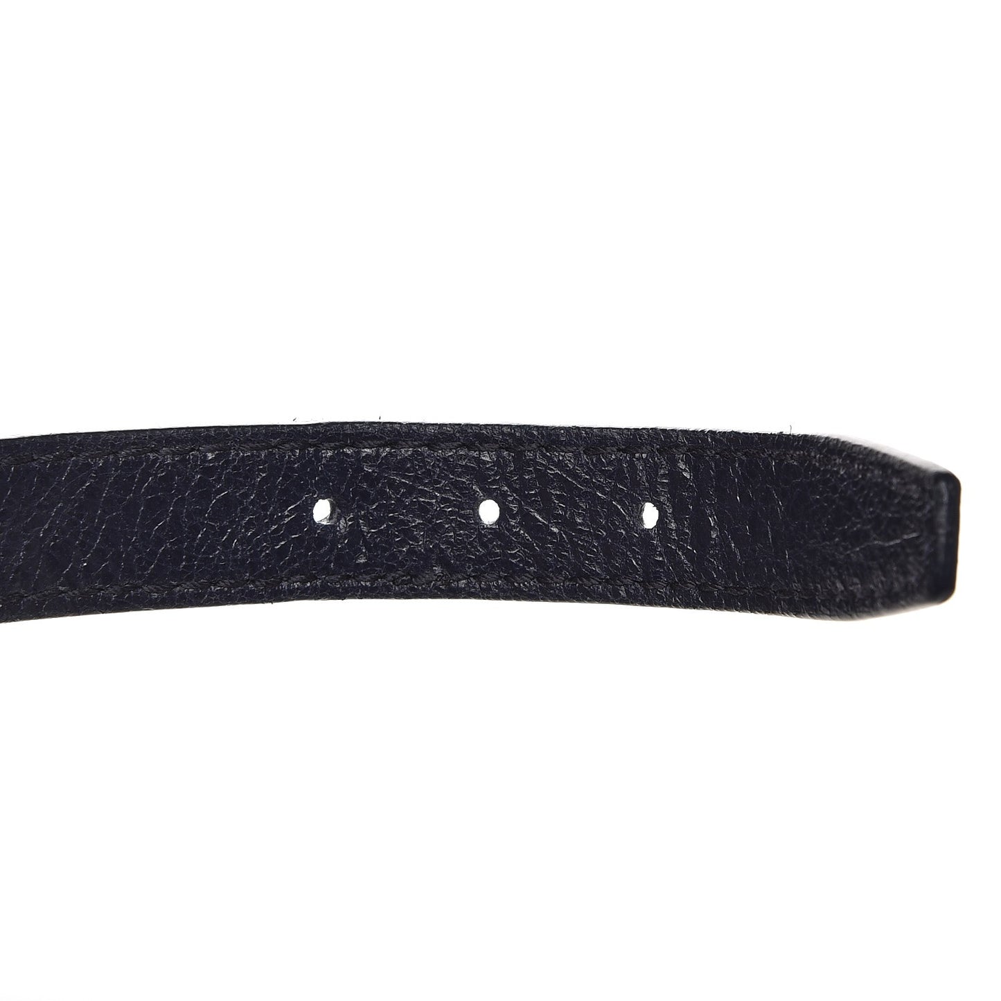 Agneau Triple Tour M Bracelet Nuit Fonce
