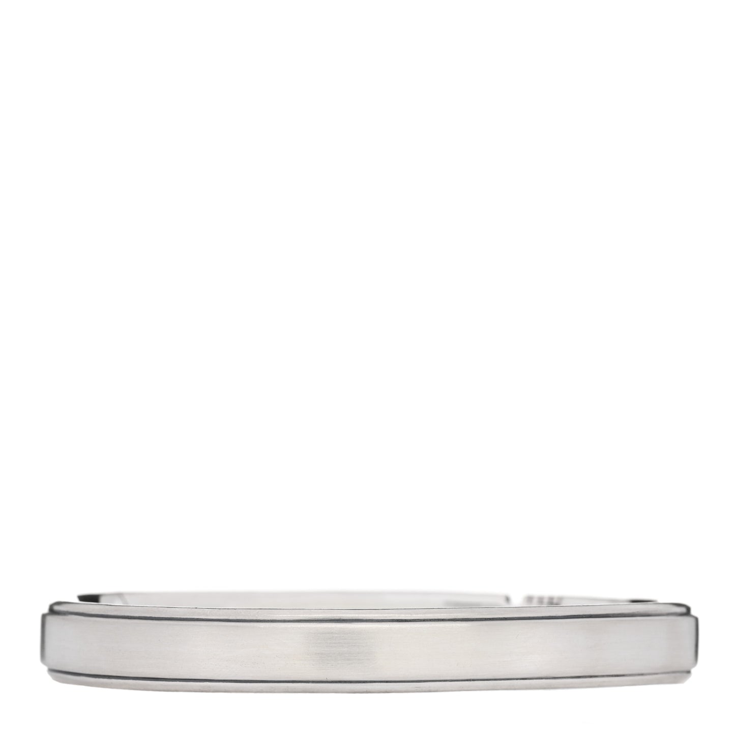Sterling Silver Mens Streamline Bangle Bracelet