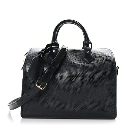 Louis Vuitton Epi Speedy Bandouliere 25 Black 1 of 11