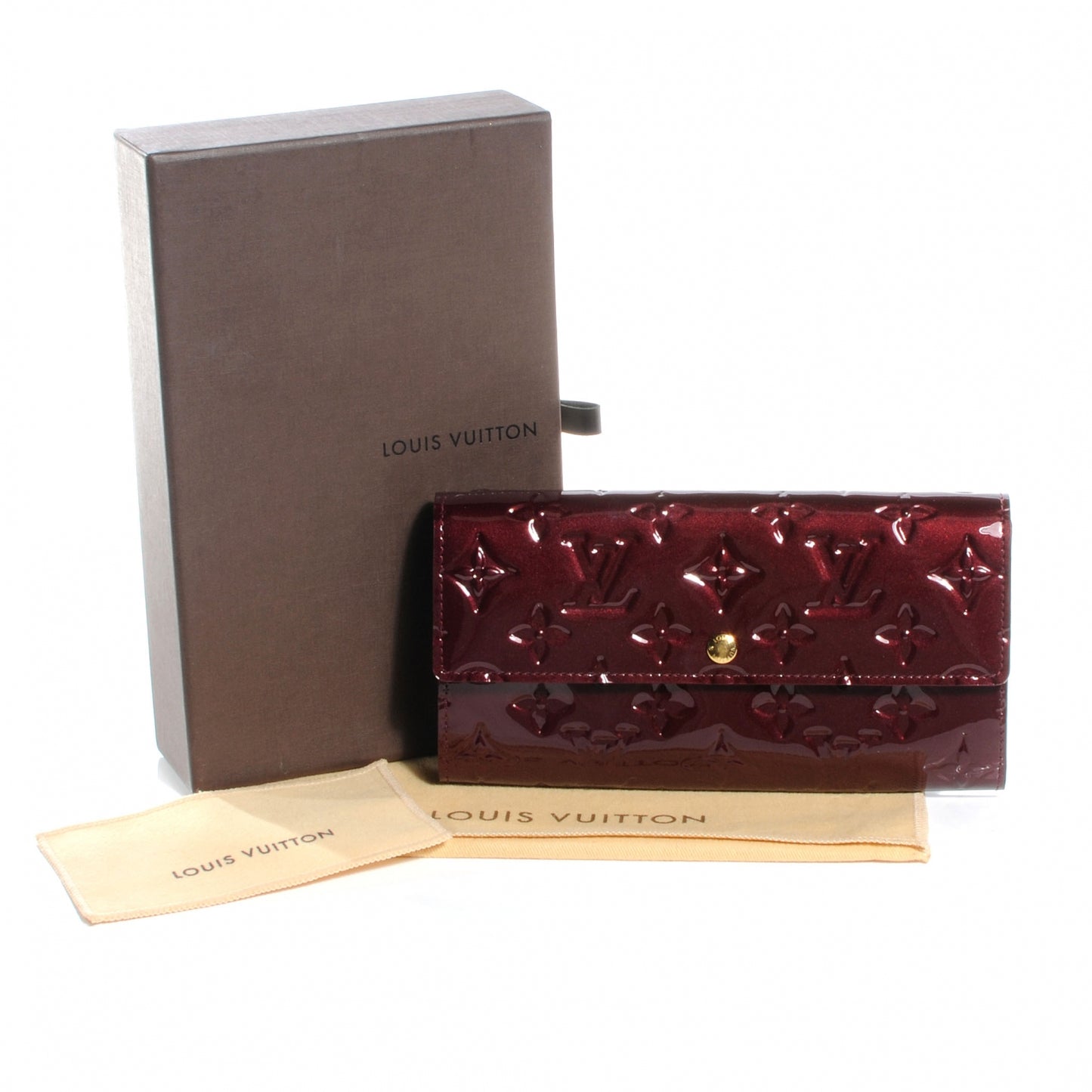 Vernis Sarah Wallet Rouge Fauviste