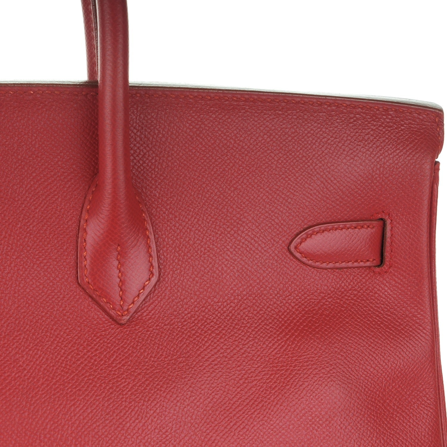 Hermes Courchevel Birkin 40 Rouge 20 of 26