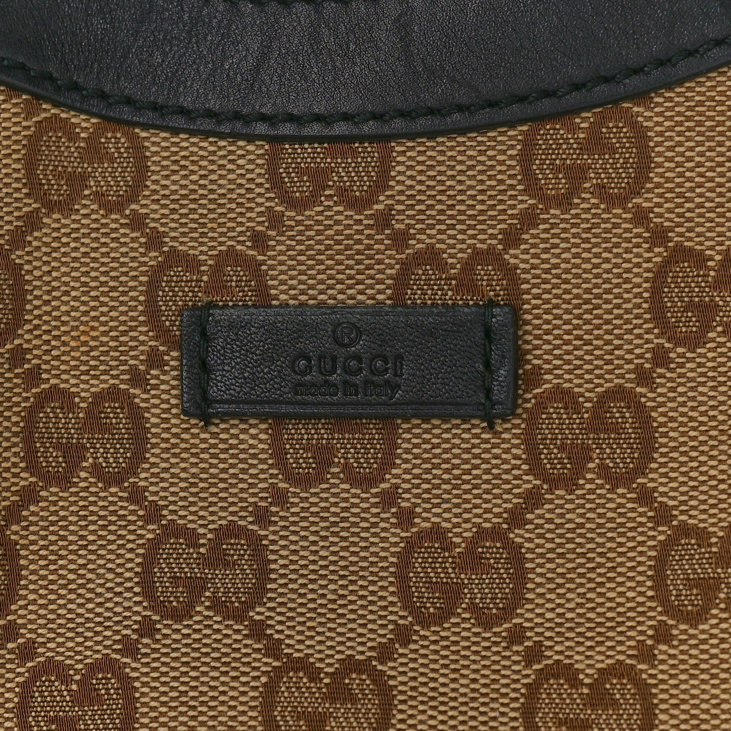 Gucci Monogram Shoulder Bag Dark Brown 11 of 12