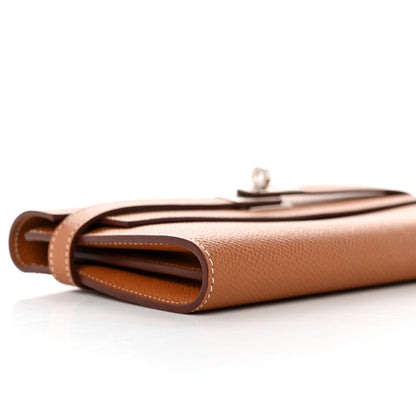 Hermes Epsom Kelly Longue Wallet Gold 8 of 10