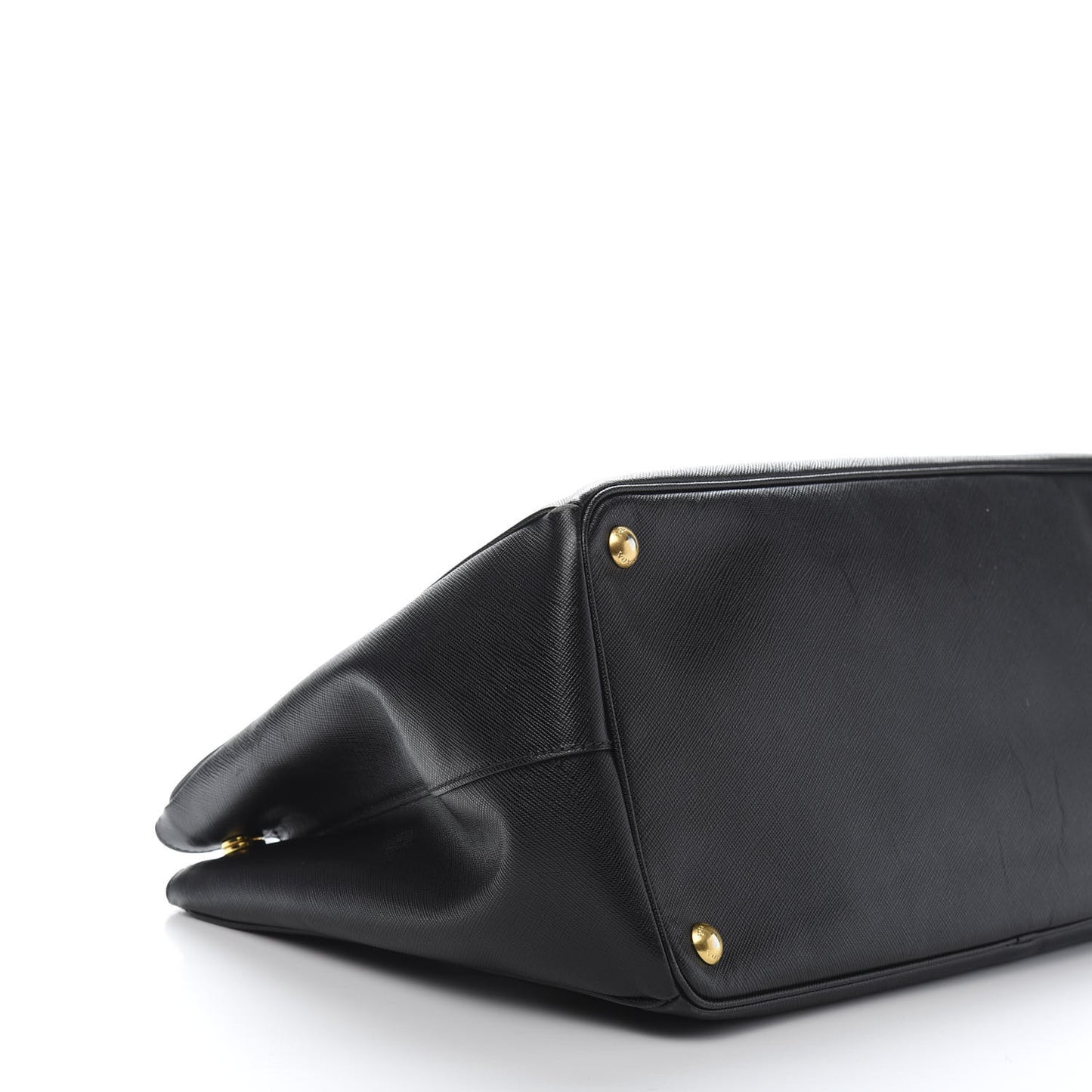 Saffiano Lux Large Tote Black