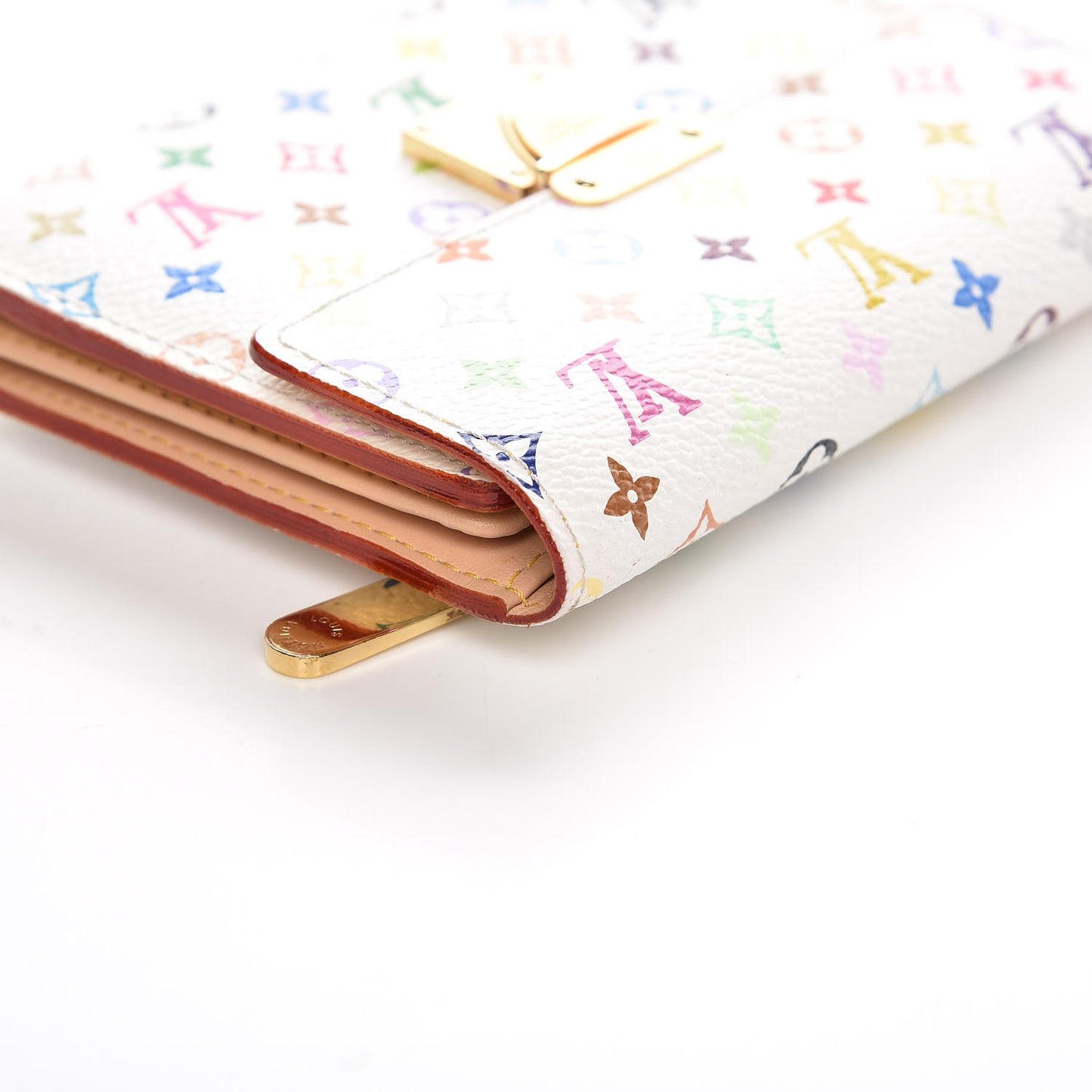 Monogram Multicolor Koala Wallet White