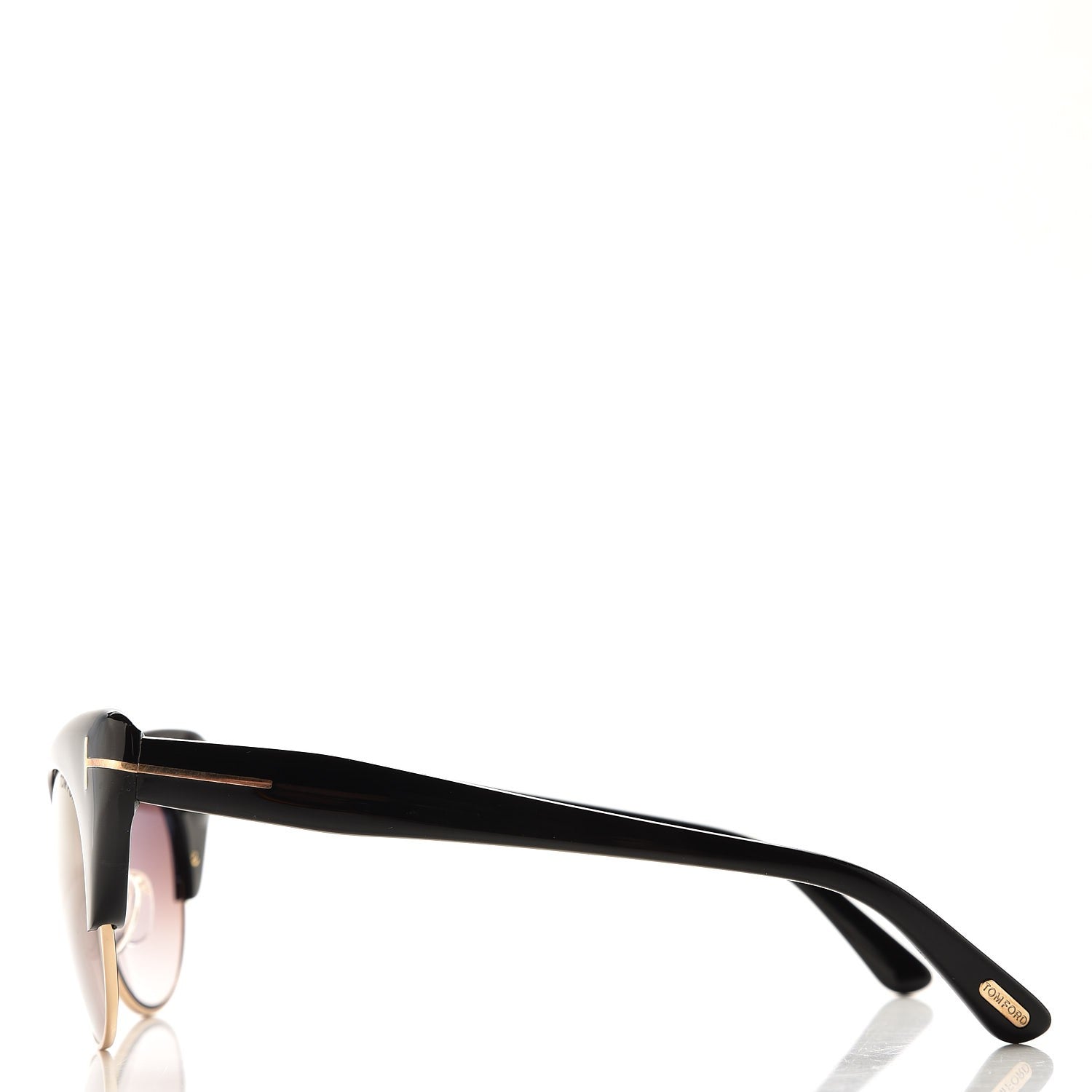 Tom Ford Lola Cat Eye Sunglasses TF387 Black 3 of 9