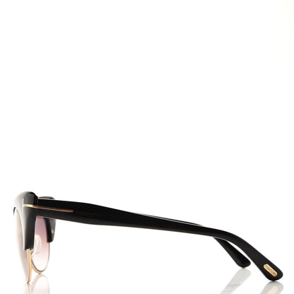 Tom Ford Lola Cat Eye Sunglasses TF387 Black 3 of 9