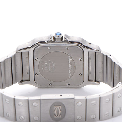 Cartier Stainless Steel 29mm Santos De Galbee Quartz Watch 6 of 10