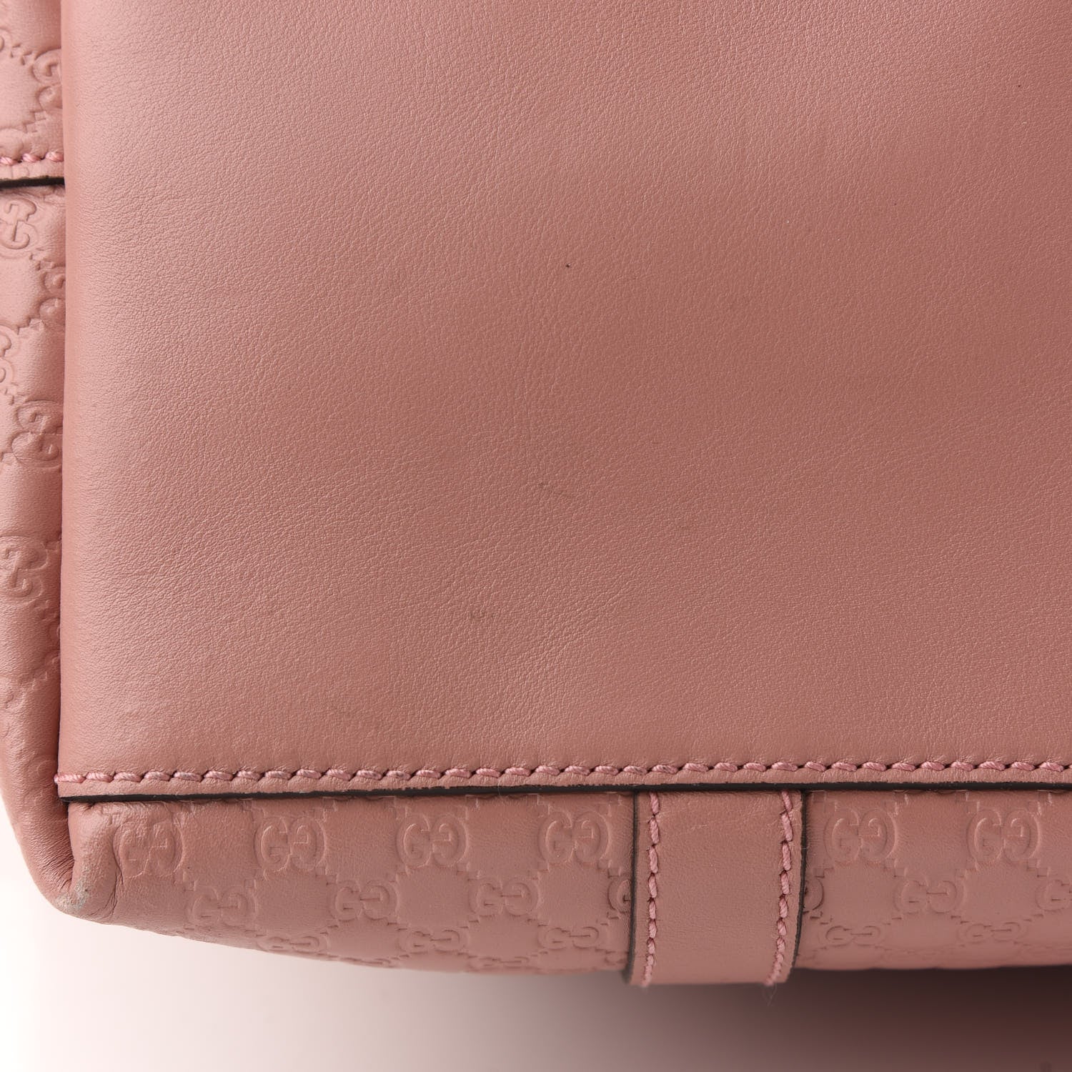 Gucci Soft Microguccissima Large Dome Satchel Soft Pink 10 of 10