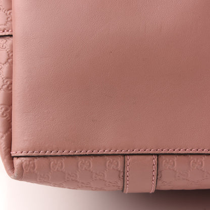 Gucci Soft Microguccissima Large Dome Satchel Soft Pink 10 of 10