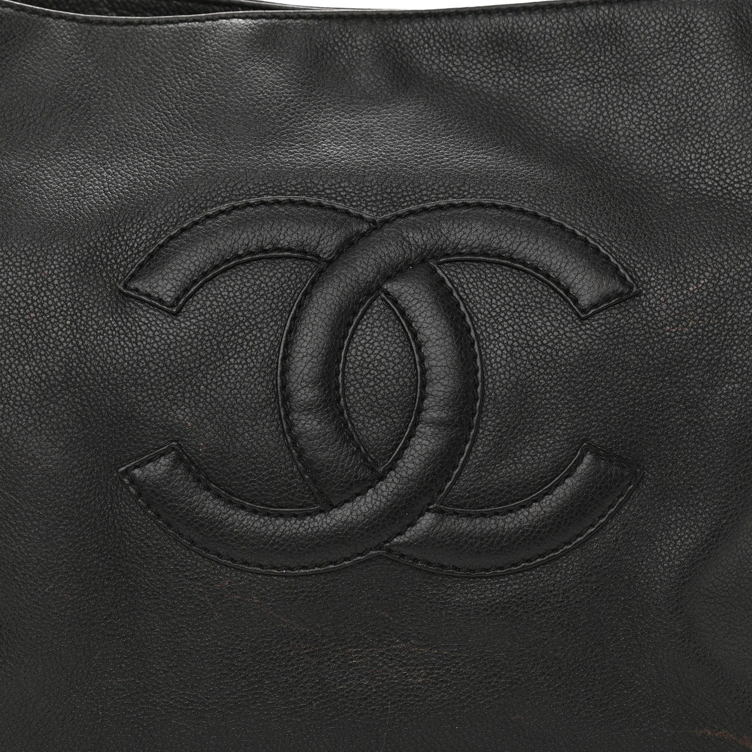 Chanel Caviar CC Shoulder Bag Black 7 of 14