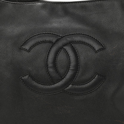 Chanel Caviar CC Shoulder Bag Black 7 of 14