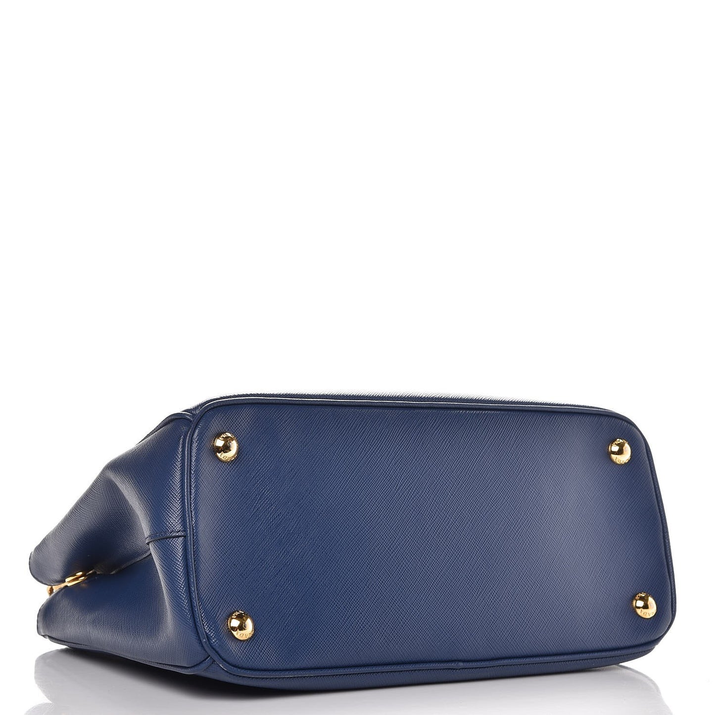 Saffiano Small Galleria Double Zip Tote Bluette