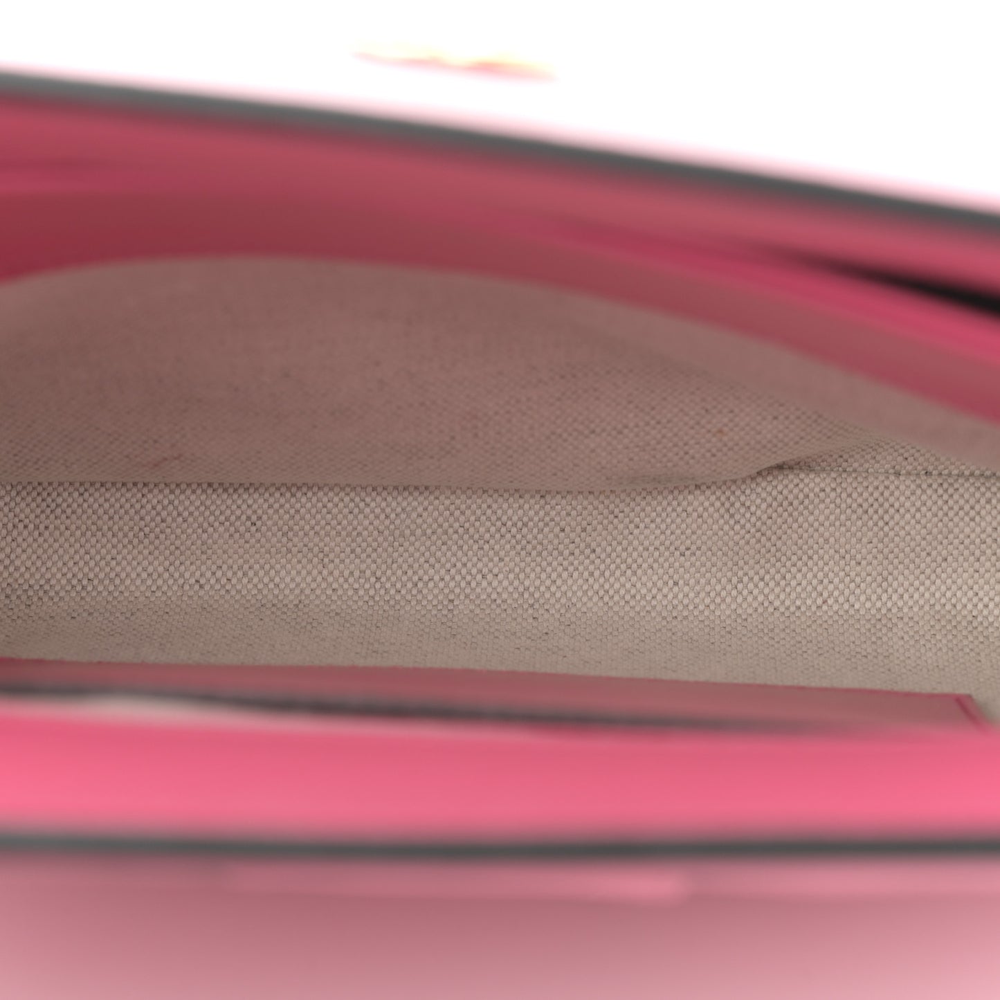 Calfskin GG Matelasse Small Slim Chain Shoulder Bag Rhodamine Pink Natural