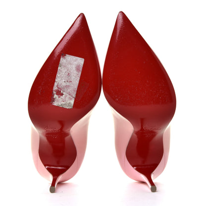 Christian Louboutin Patent Hot Chick 100 Pumps 37 Eglantine 11 of 12