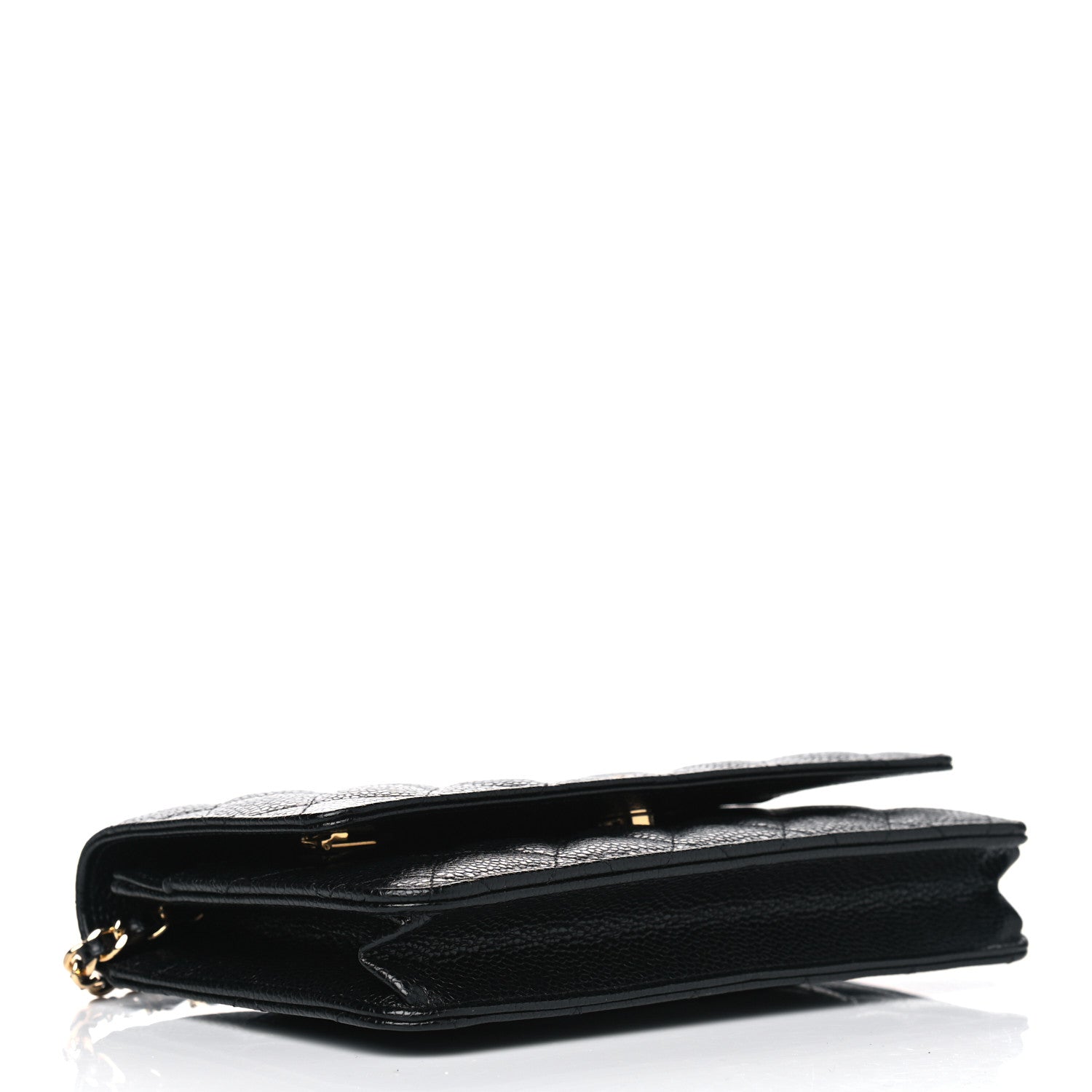 Chanel Caviar Quilted Wallet On Chain WOC Black 3 of 6