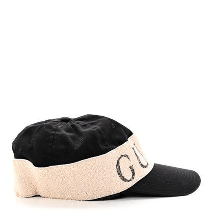 Gucci Gabardine Gucci Headband Baseball Hat M Black 6 of 13