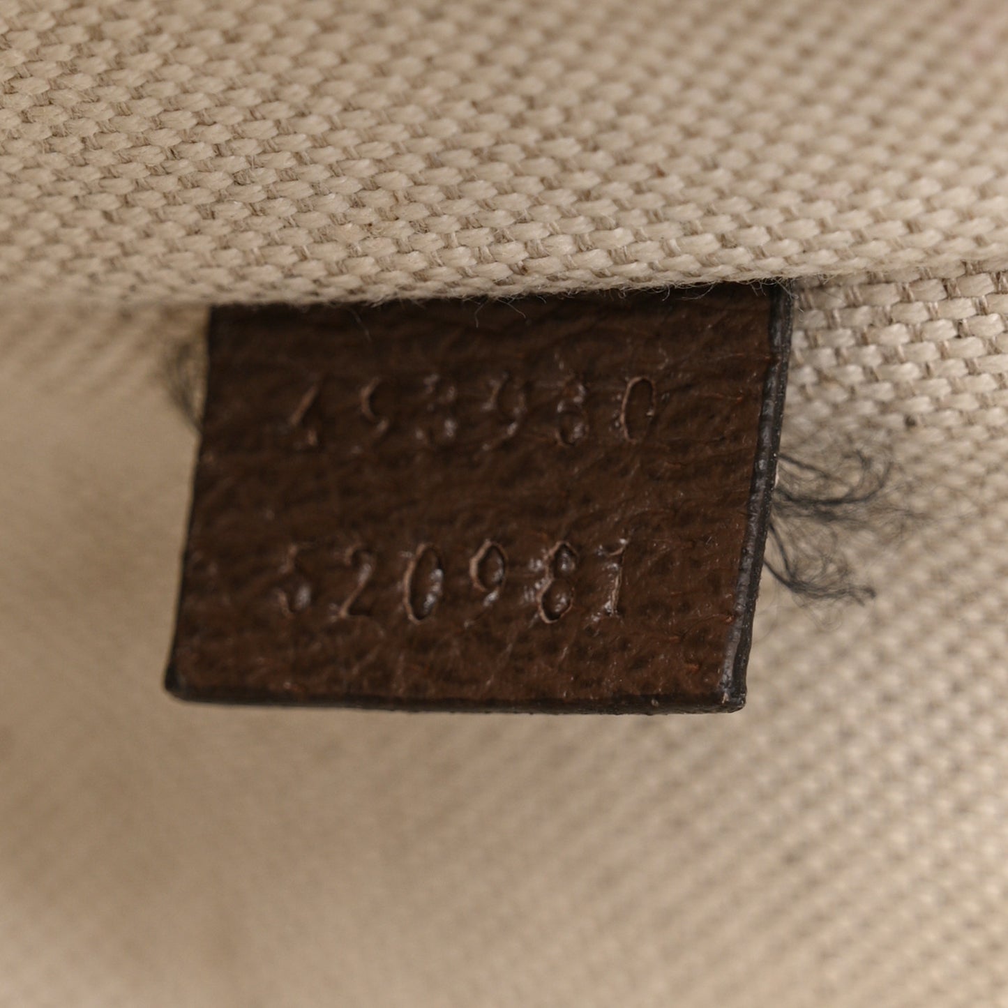 GG Supreme Monogram Neo Vintage Web Belt Bag Brown