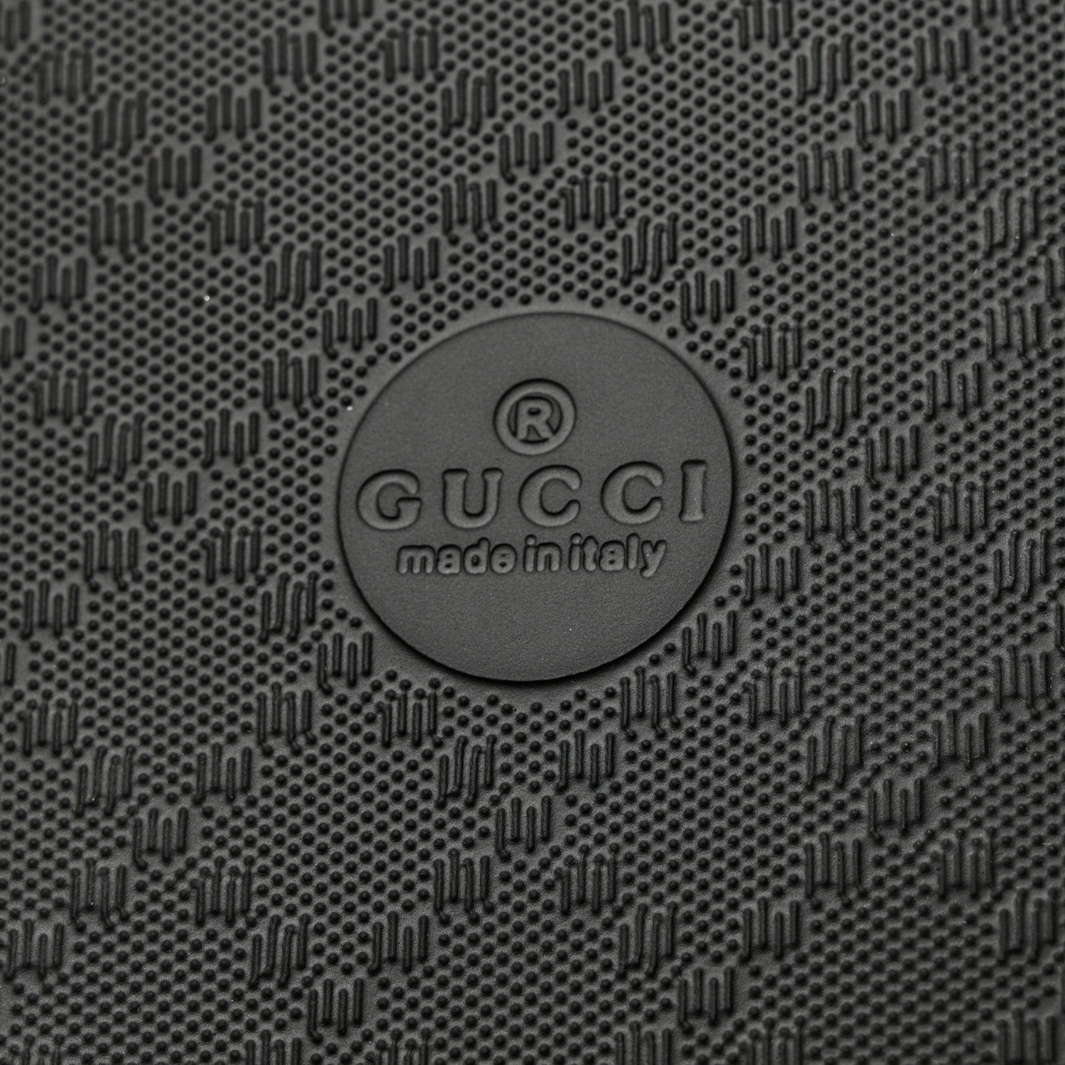Gucci Nappa Miro Soft Calfskin Womens Interlocking G Slide Sandals 40 Black White 7 of 8