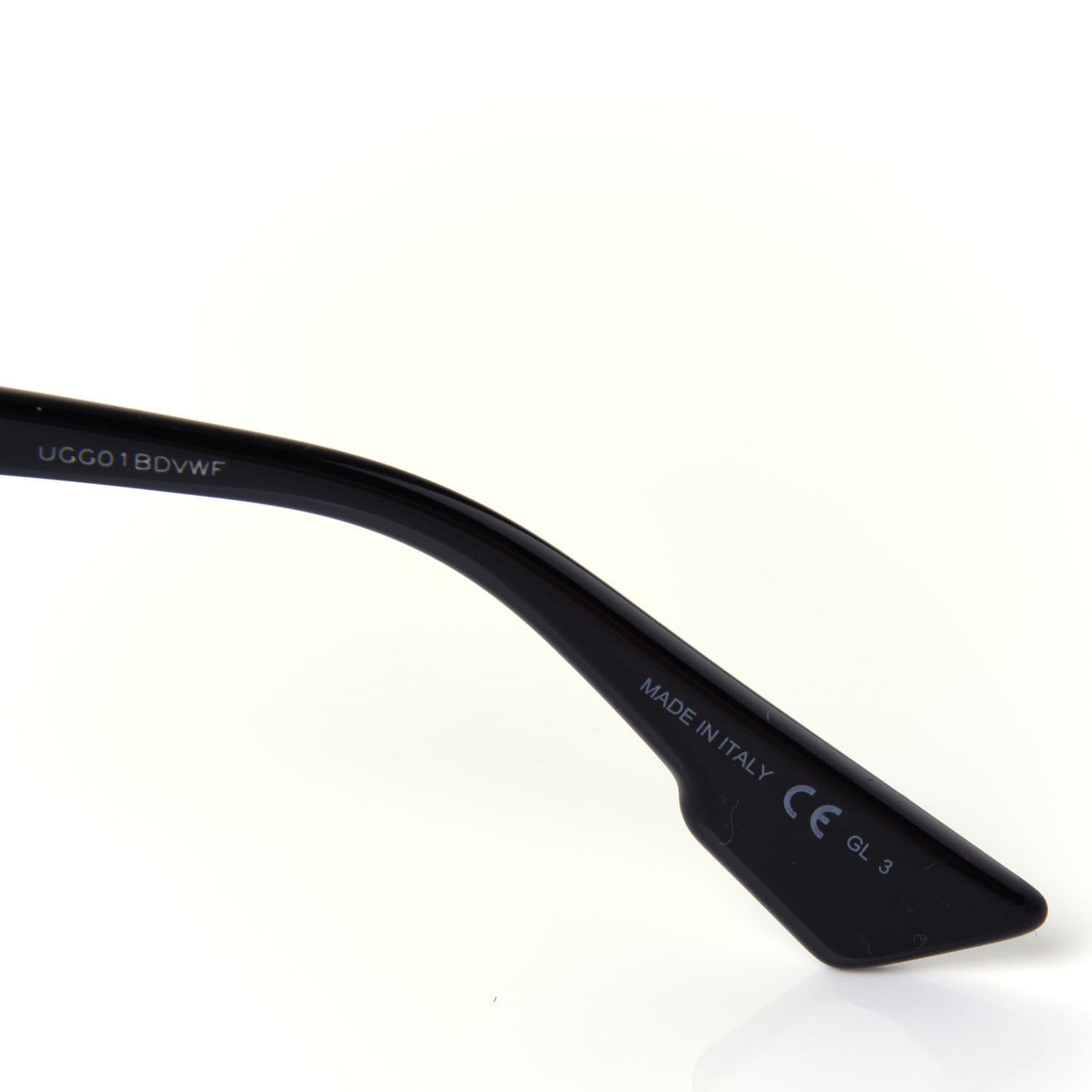 Square Gaia Sunglasses Black