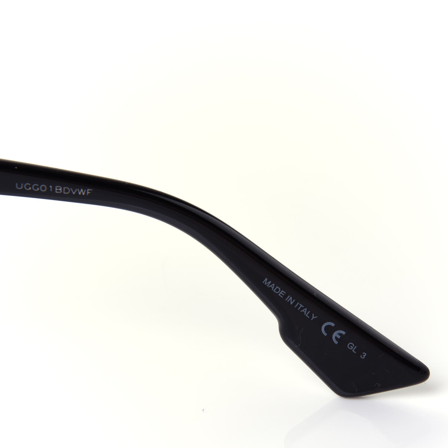 Christian Dior Square Gaia Sunglasses Black 5 of 5