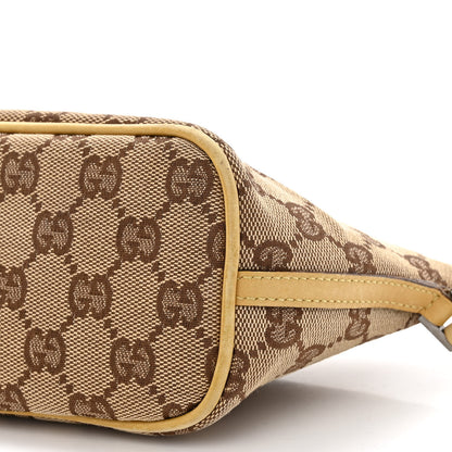 Gucci Monogram Boat Pochette Yellow 10 of 14