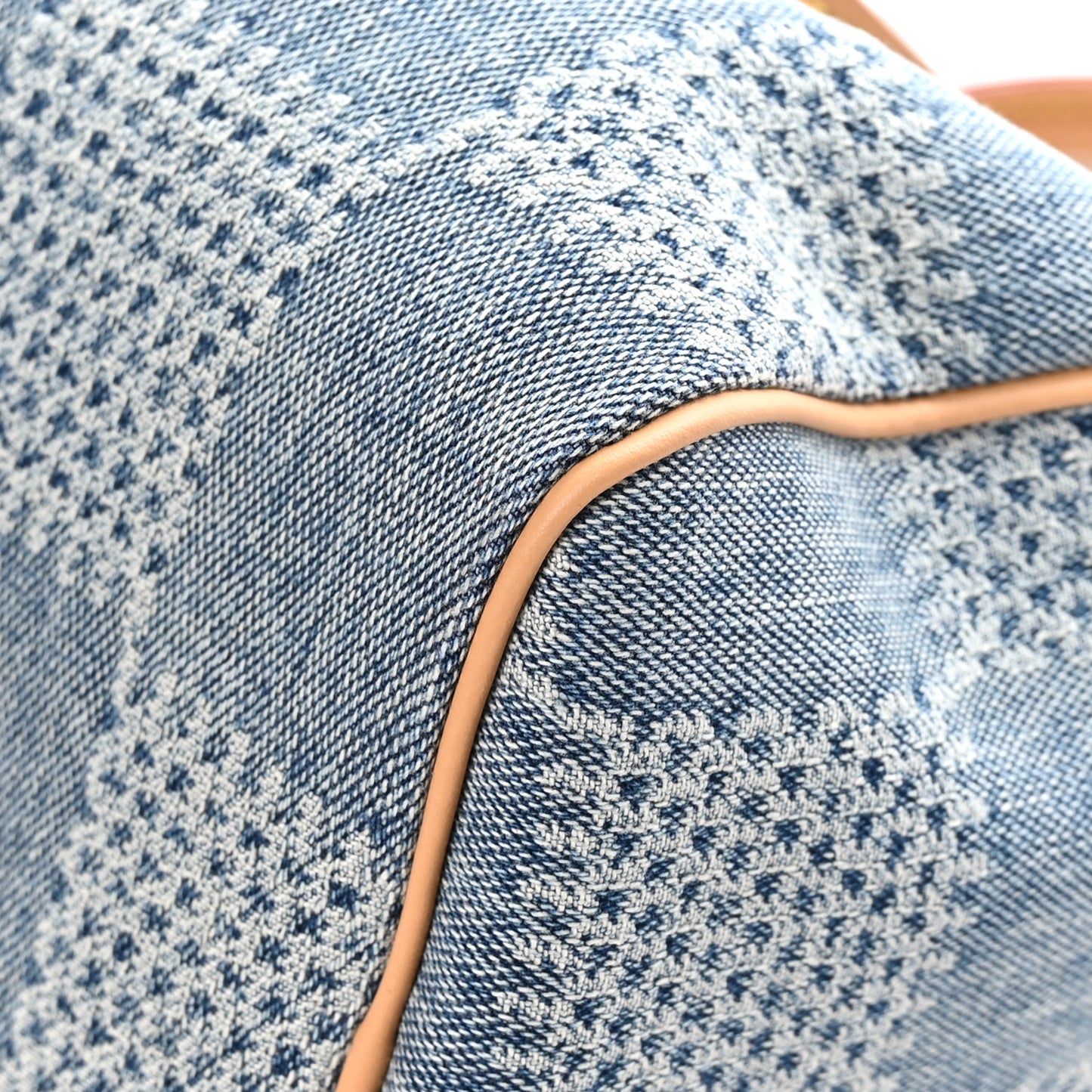 Damier Denim 3D Speedy Bandouliere 25 Bleu