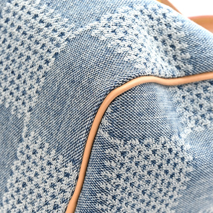 Louis Vuitton Damier Denim 3D Speedy Bandouliere 25 Bleu 11 of 11