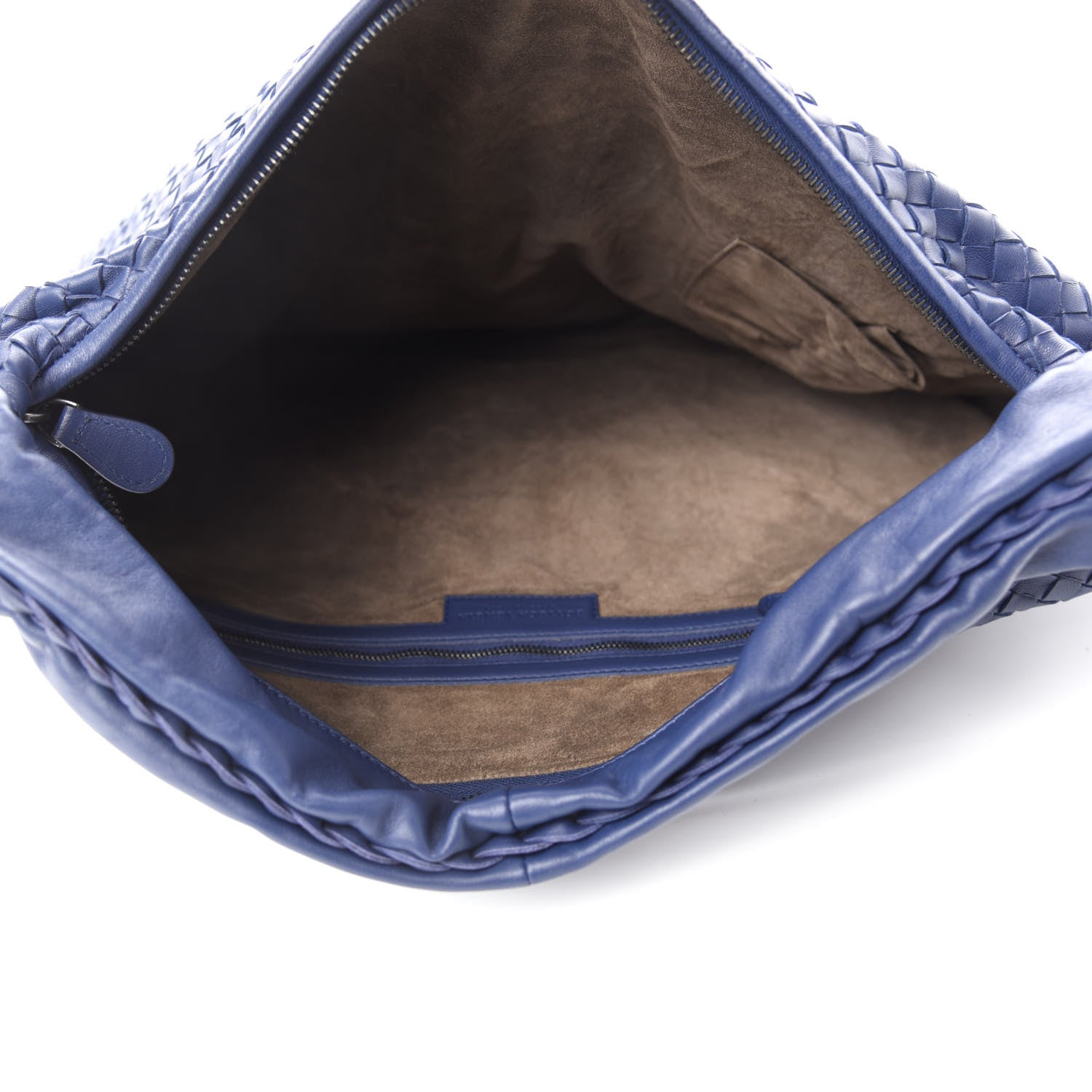 Bottega Veneta Nappa Intrecciato Maxi Veneta Hobo Sapphire 6 of 12