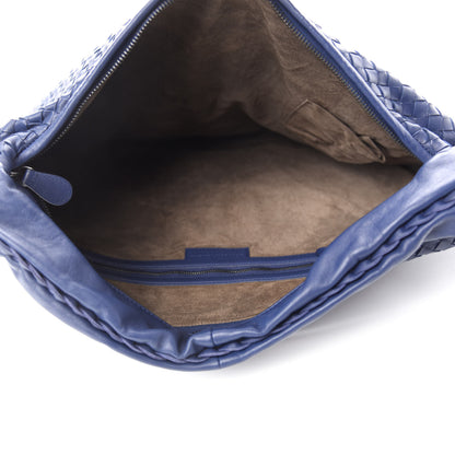 Bottega Veneta Nappa Intrecciato Maxi Veneta Hobo Sapphire 6 of 12