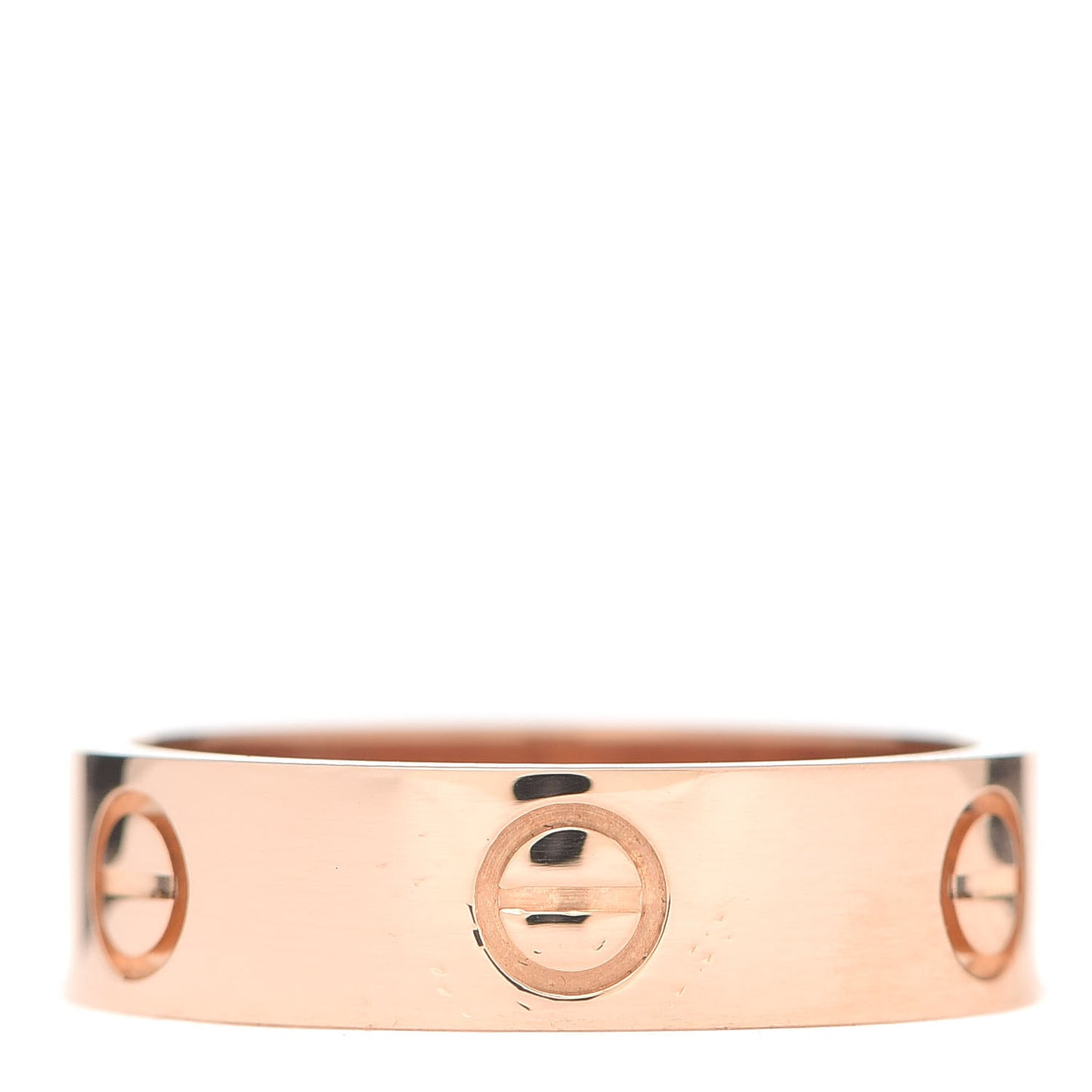 18K Pink Gold 5.5mm LOVE Ring 57 8
