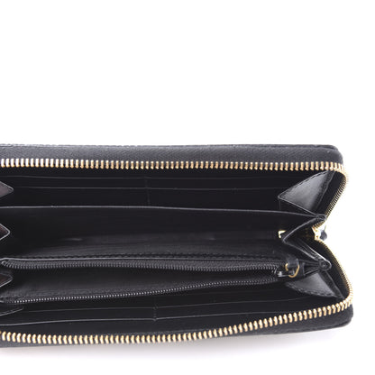 Gucci GG Supreme Monogram Bees Zip Around Wallet 5 of 8