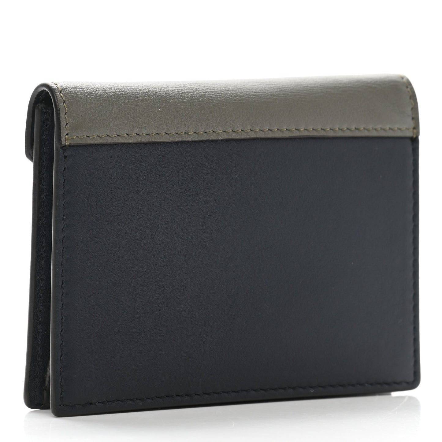 Smooth Calfskin Pocket Card Holder Fushia