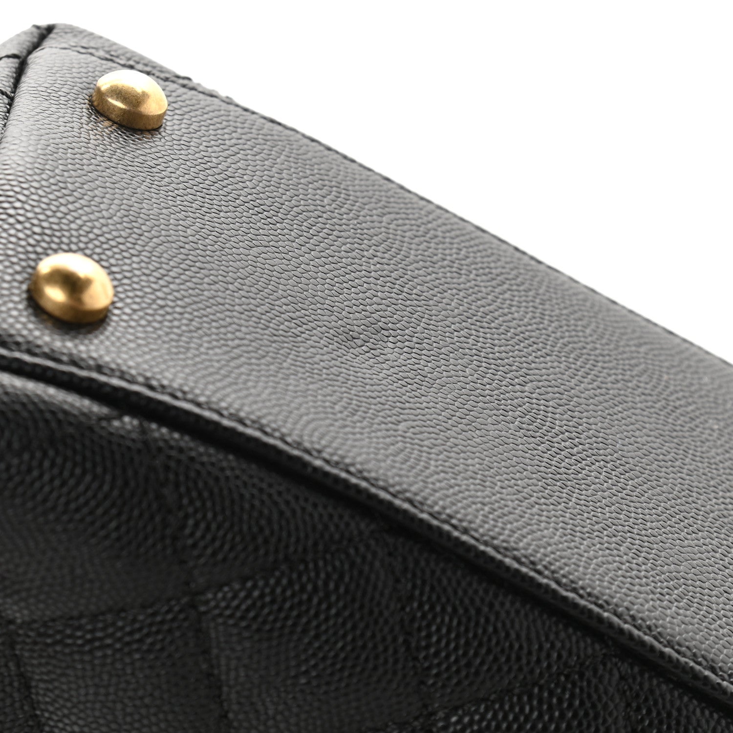 Chanel Caviar Lizard Quilted Small Coco Handle Flap Black 9 of 9