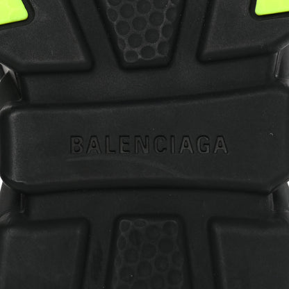 Balenciaga Neoprene Knit Mens Speed Clear Sole Sneakers 41 Black Yellow Fluo 6 of 8