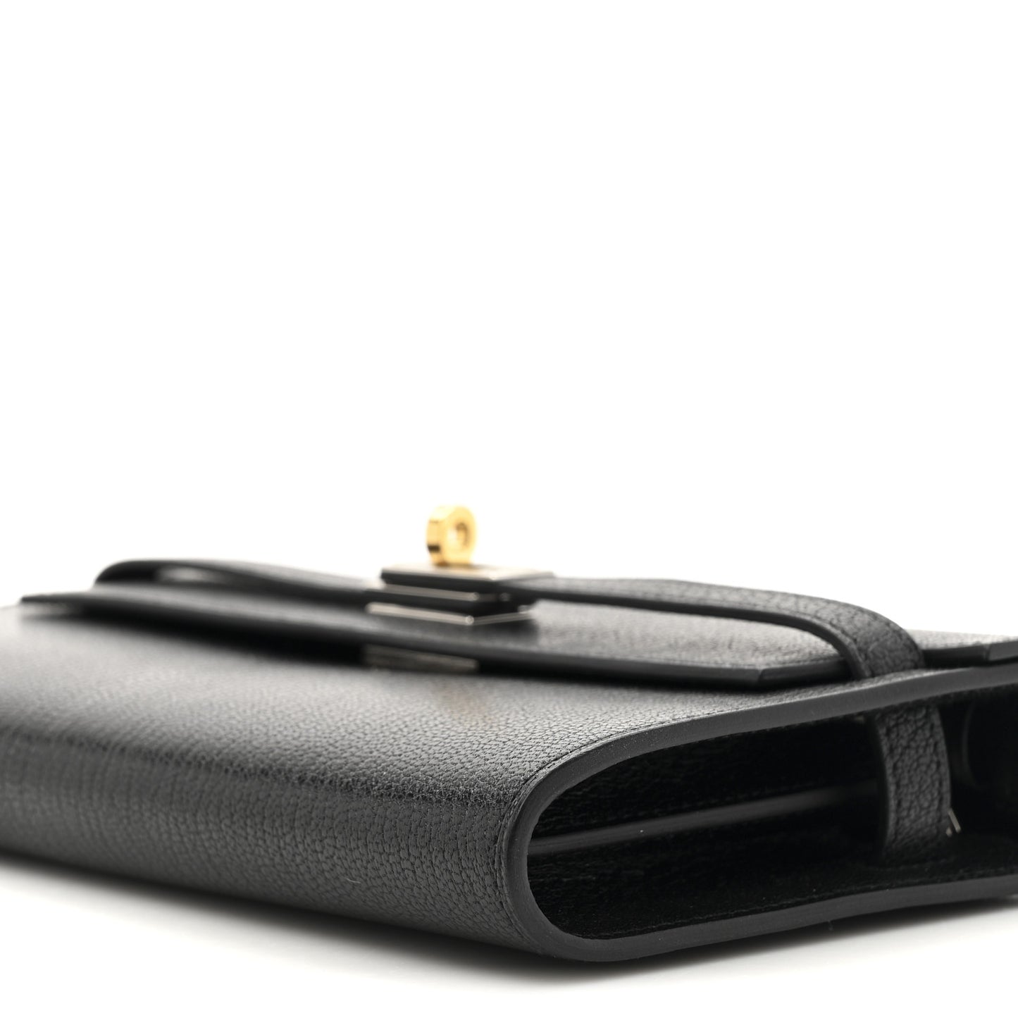 Chevre Chamkila Kelly Wallet To Go Black