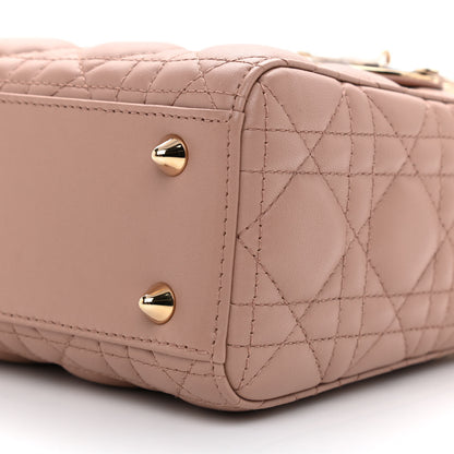 Christian Dior Lambskin Cannage Small My ABC Dior Lady Dior Blush 8 of 8