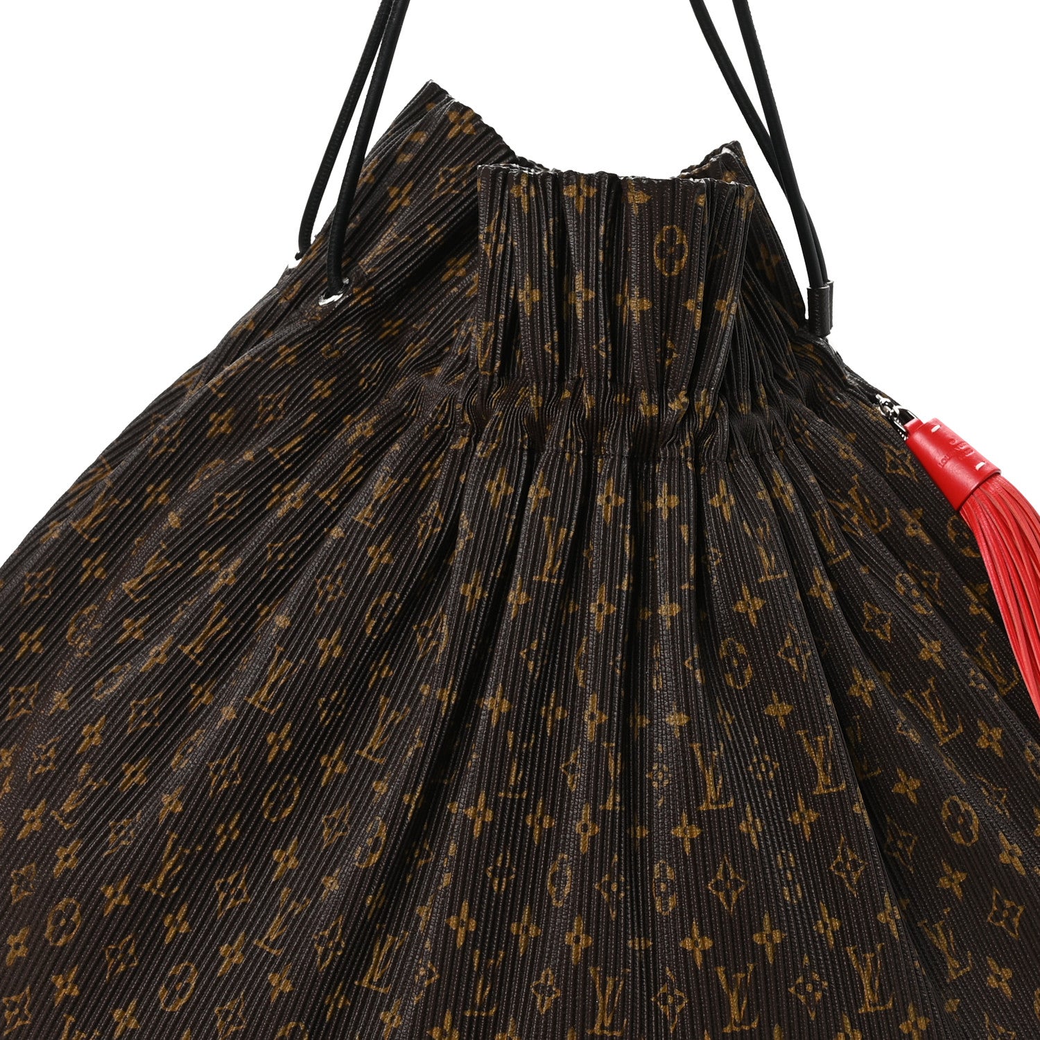 Louis Vuitton Monogram Canvas Pleated Explorer GM 8 of 10