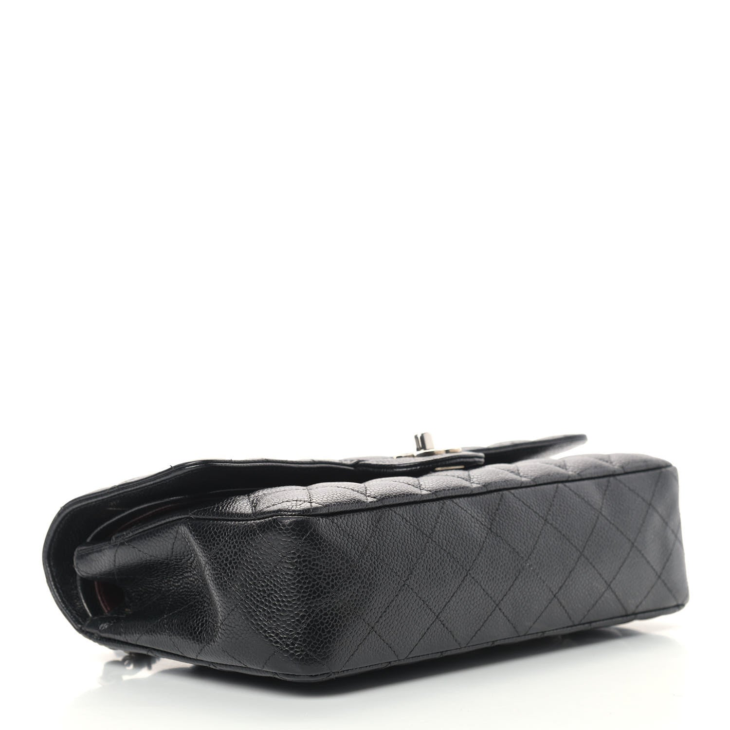 Chanel Caviar Quilted Medium Double Flap Black 4 of 16
