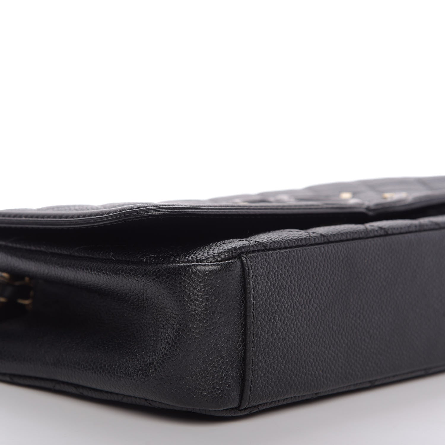Chanel Caviar Quilted Medium CC Filigree Flap Black 6 of 10