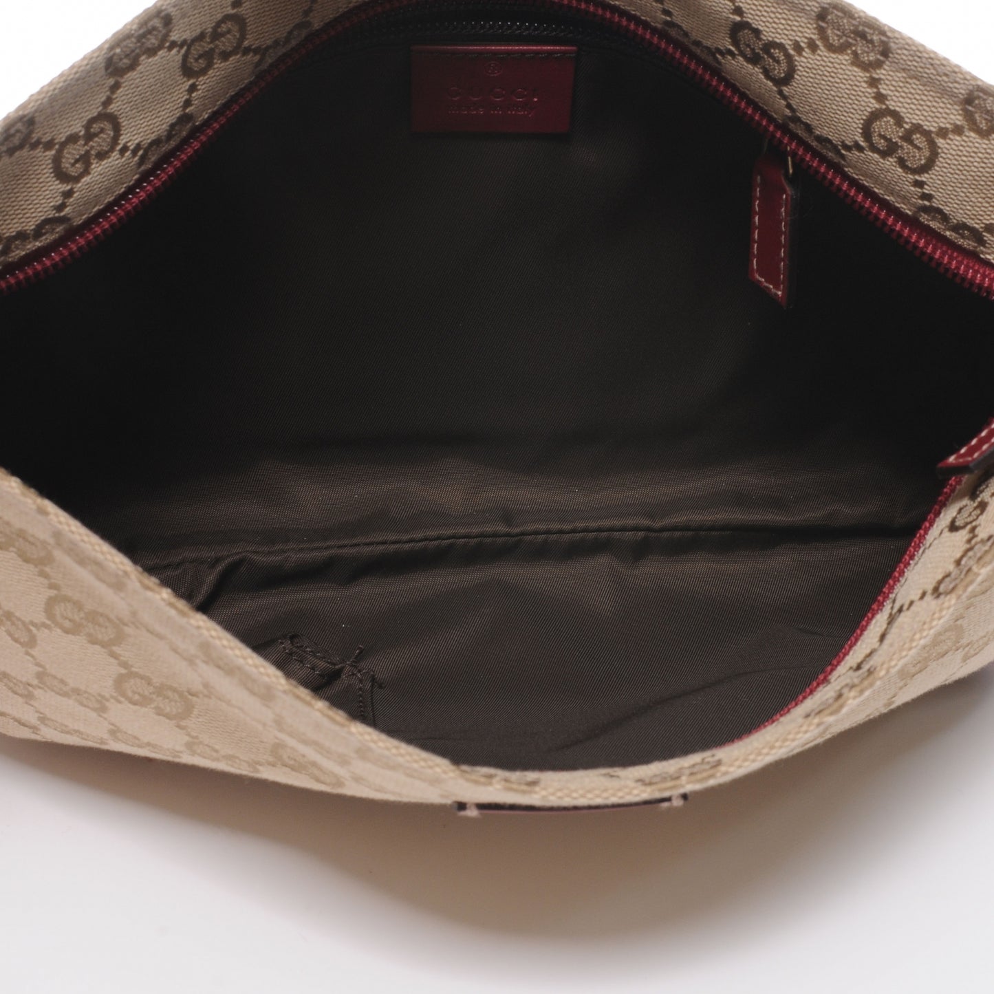 Monogram Web Small Flat Messenger Crossbody