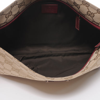 Gucci Monogram Web Small Flat Messenger Crossbody 5 of 7