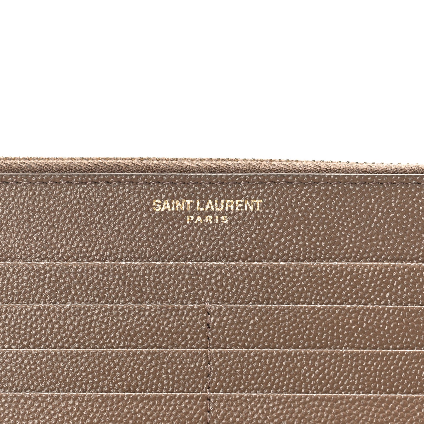 Grain De Poudre Monogram Uptown Wallet Dark Beige