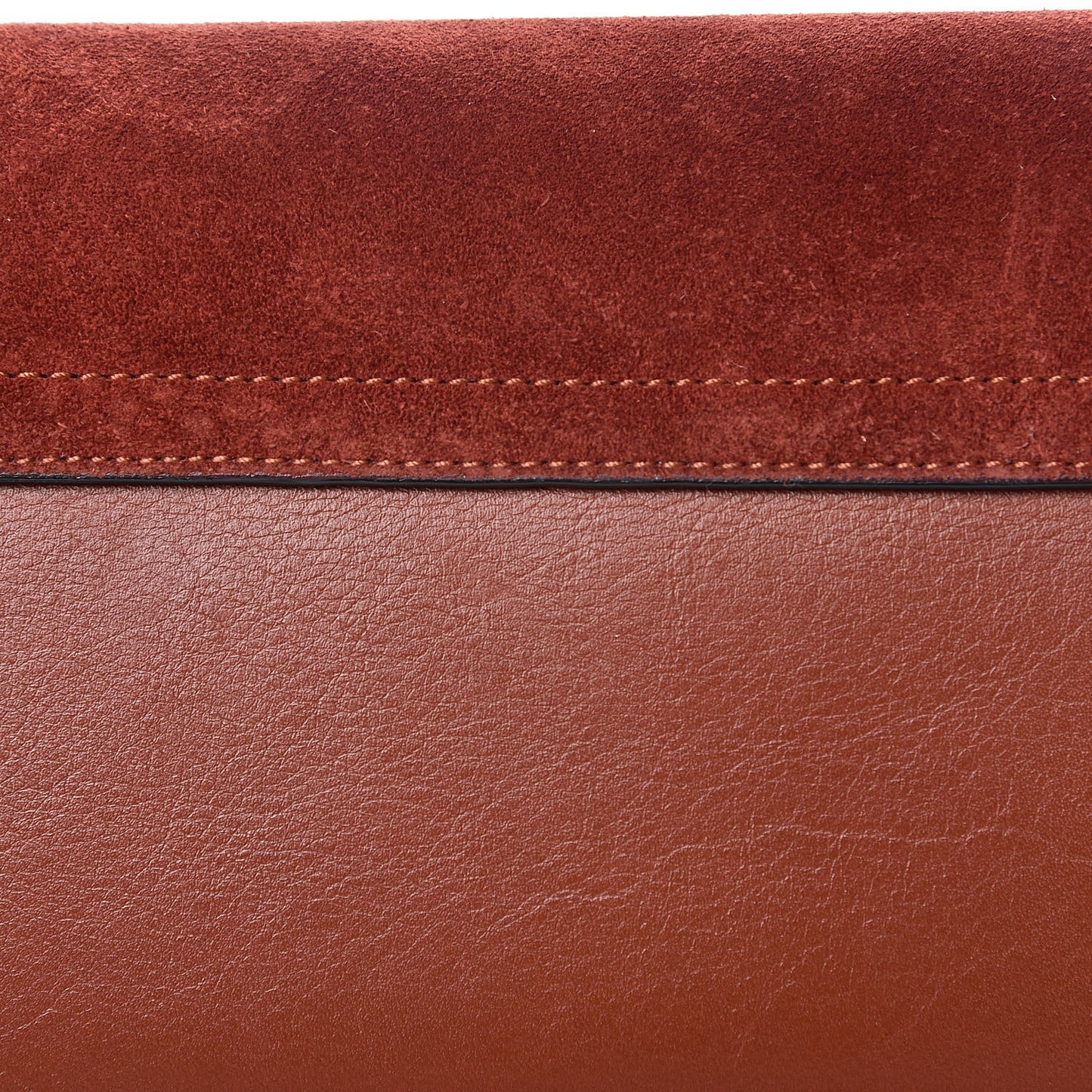 Suede Calfskin Small Faye Shoulder Bag Saffron Red