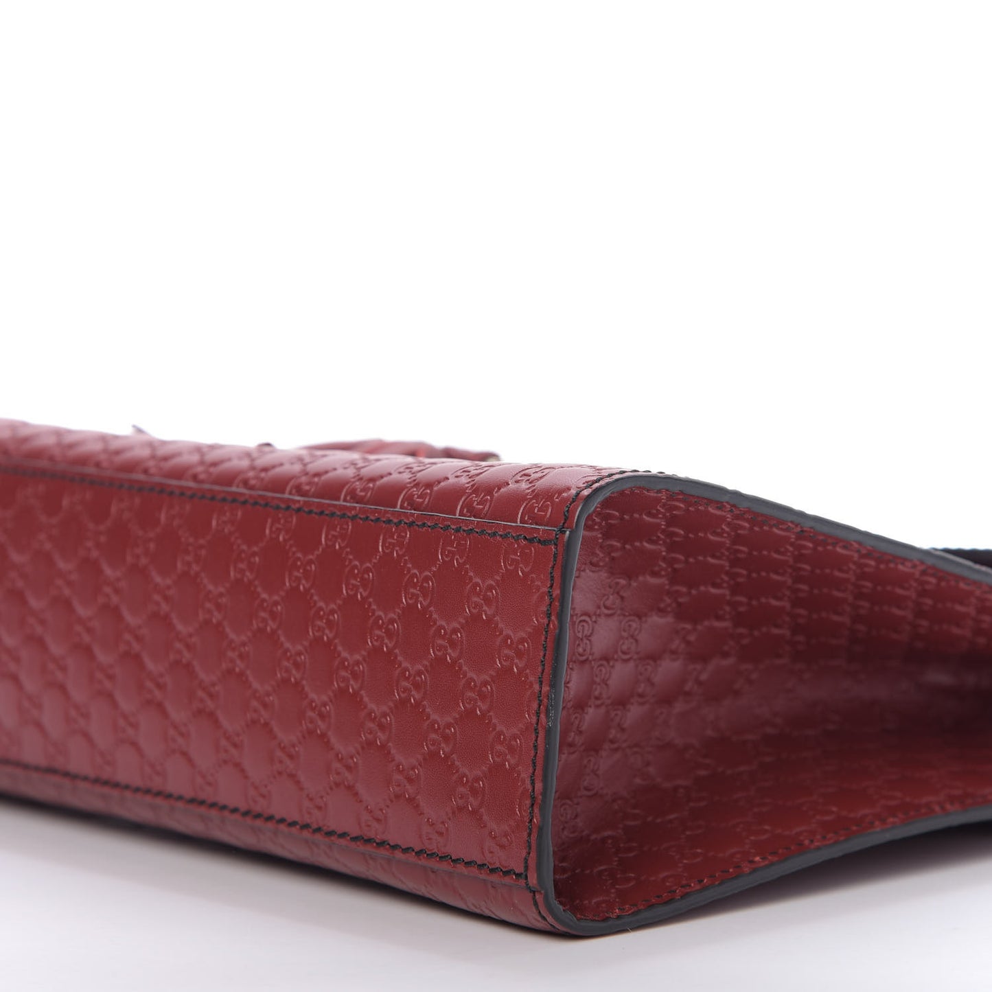 Microguccissima Medium Emily Chain Shoulder Bag Red