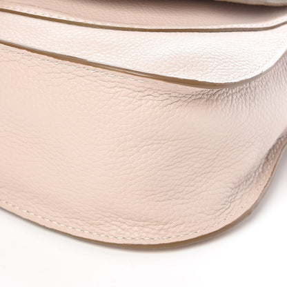 Chloe Calfskin Small Marcie Satchel Abstract White 9 of 9